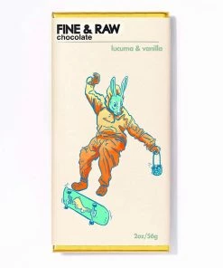 Lucinda's New Fine & Raw Lucuma & Vanilla Chocolate Bar