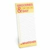 Lucinda's Groceries & $#it List Pad
