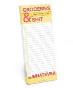 Lucinda's Groceries & $#it List Pad