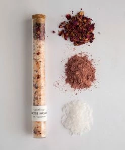 Lucinda's Rose Sandalwood Bath Soak Test Tube New