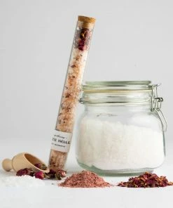 Lucinda's Rose Sandalwood Bath Soak Test Tube New