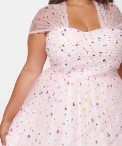 Lucinda's Pink Hearts Garden State Dress