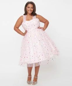 Lucinda's Pink Hearts Garden State Dress 13 Lucinda's Pink Hearts Garden State Dress