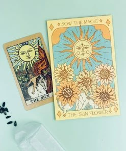 Lucinda's New Sow The Magic Sunflower Seed Packet