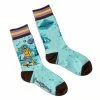Lucinda's 1950s Astronaut Unisex Socks New 2 Lucinda's 1950s Astronaut Unisex Socks New