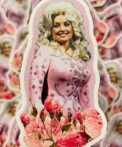 Lucinda's New Dolly Parton Sticker