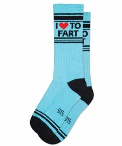 Lucinda's Wichita I ❤️ To Fart Socks New