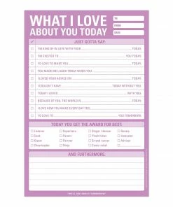 Lucinda's What I Love About You Today Pad