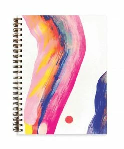 Lucinda's Candy Swirl Hand Painted Journal New