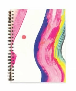 Lucinda's Candy Swirl Hand Painted Journal New