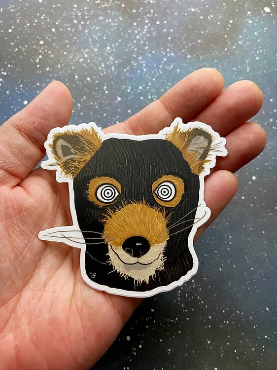Lucinda's Fantastic Mr. Fox Bandit Sticker New 5 Lucinda's Fantastic Mr. Fox Bandit Sticker New