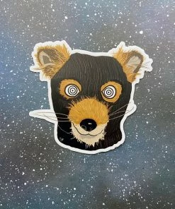 Lucinda's Fantastic Mr. Fox Bandit Sticker New
