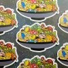Lucinda's Nostalgic Fruit Bowl Sticker New 2 Lucinda's Nostalgic Fruit Bowl Sticker New