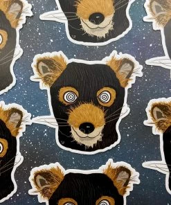 Lucinda's Fantastic Mr. Fox Bandit Sticker New