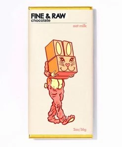 Lucinda's New Fine & Raw Oat Milk Chocolate Bar