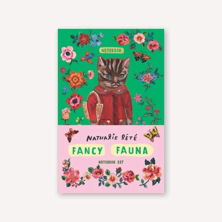 Lucinda's Fancy Fauna Notebook Set New 3 Lucinda's Fancy Fauna Notebook Set New