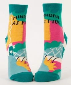 Lucinda's Mindful AF Women's Ankle Socks New