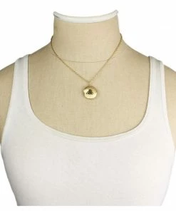 Lucinda's Wichita Bee Locket Necklace Jewelry