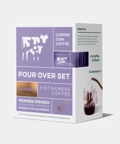 Lucinda's New Lavender Latte Pour Over Set