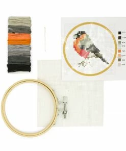 Lucinda's Bird Mini Cross Stitch Kit