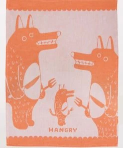 Lucinda's Wichita Gifts Hangry Woven Dish Towel