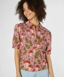 Lucinda's New Mushroom Blouse
