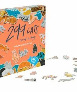 Chronicle Books 299 Cats & A Dog Puzzle