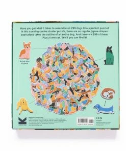 Chronicle Books 299 Dogs & A Cat Puzzle