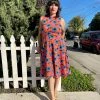 Lucinda's New Psychedelic Eyes Dahlia Dress By Nooworks