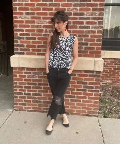 Lucinda's Ripple Muscle Tee By Nooworks New