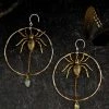 Lucinda's Spider's Stratagem Onyx Earrings