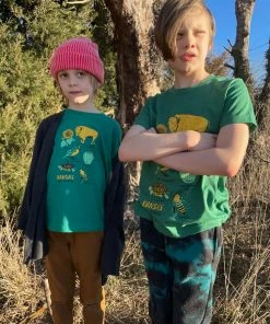 Lucinda's Kansas Symbols Tee-Little Kid New