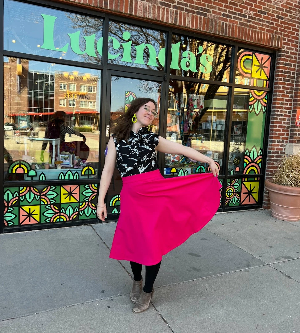 Lucinda's Glow In The Dark Fossils Bow Top New 5 Lucinda's Glow In The Dark Fossils Bow Top New