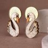 Lucinda's New Sunset Swimmers Swan Post Earrings