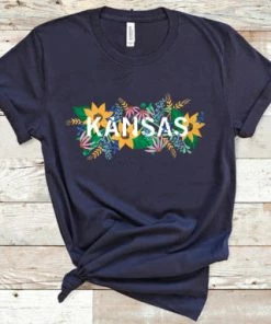 Lucinda's Kansas Floral Tee By Elisabeth Owens