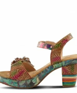 Lucinda's New Multi Leilanie Slingback Sandals