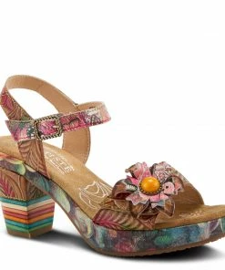 Lucinda's New Multi Leilanie Slingback Sandals