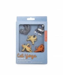 Lucinda's New Cat Yoga Magnets