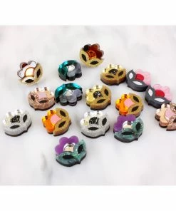 Lucinda's Orange Flora Stud New