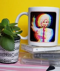 Lucinda's New Dolly Middle Finger Mug