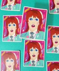 Lucinda's New Pop Art Bowie Sticker