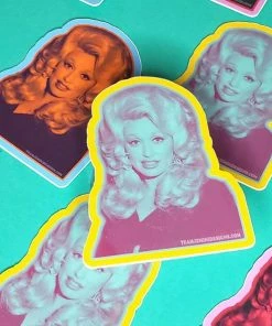 Lucinda's Blue Dolly Sticker