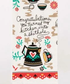 Lucinda's Wichita Shithole Dish Towel Gifts