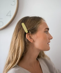 Lucinda's Olive Hair Clip Duo