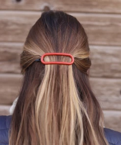 Lucinda's Orange Hair Clip Set