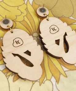 Lucinda's New Swan Sunset Plume Statement Earrings 8 Lucinda's New Swan Sunset Plume Statement Earrings