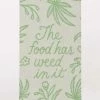 Lucinda's Wichita Weed In It Woven Dish Towel Gifts