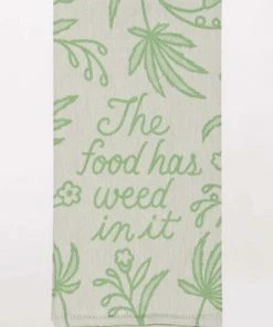 Lucinda's Wichita Weed In It Woven Dish Towel Gifts