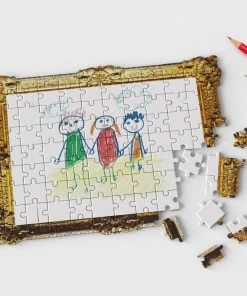 Lucinda's New Framed Drawing Jigsaw Puzzle