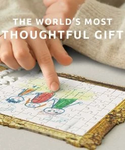 Lucinda's New Framed Drawing Jigsaw Puzzle